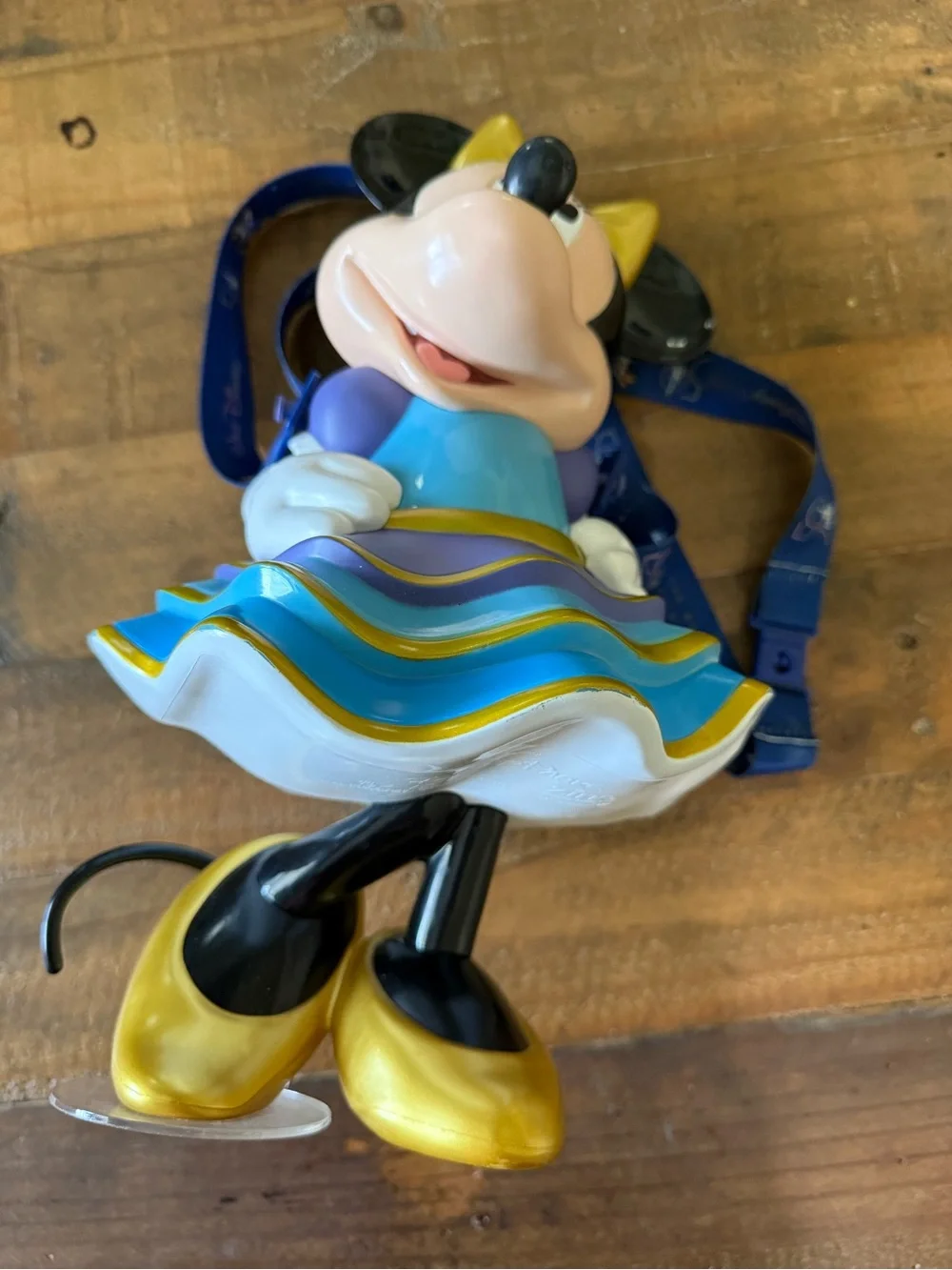 Disney World 50th Anniversary Minnie Mouse Sipper Cup w/ Strap
